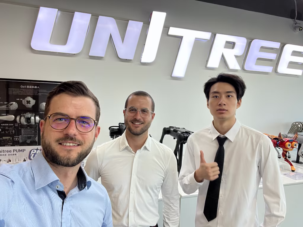 wehumanoid Gründer bei Unitree Robotics in China
